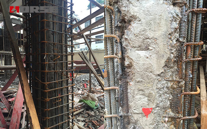 Section-enlarging Reinforcing Method for Concrete Section-enlarging Reinforcing Method for Concrete
