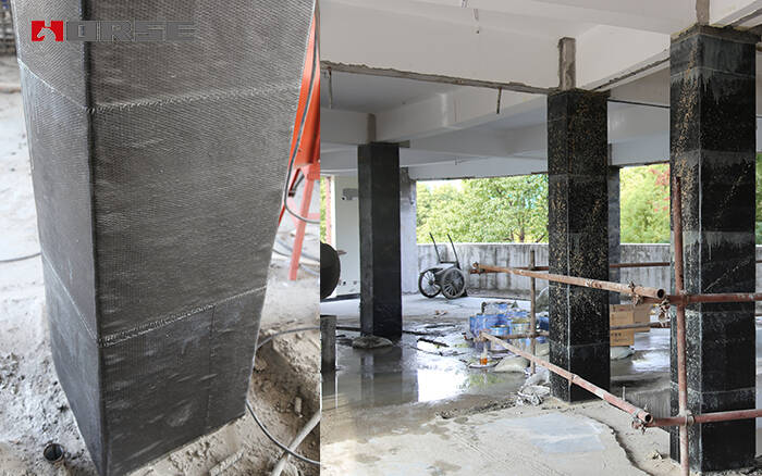 Carbon fiber retrofitting Carbon fiber retrofitting