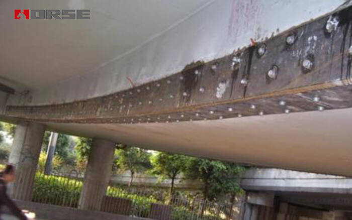 Epoxy bonded steel plate reinforcement Epoxy bonded steel plate reinforcement