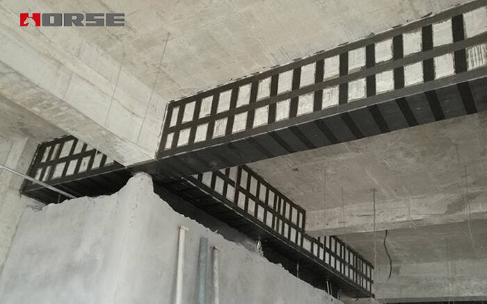 Reinforced beams using unidirectional CFRP fabric Reinforced beams using unidirectional CFRP fabric
