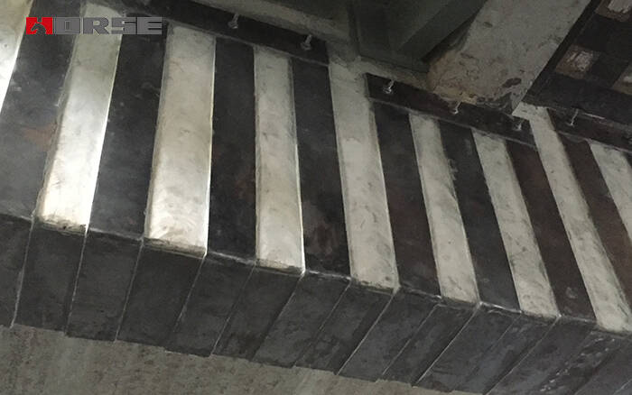 Steel plate bonding reinforcement application Steel plate bonding reinforcement application