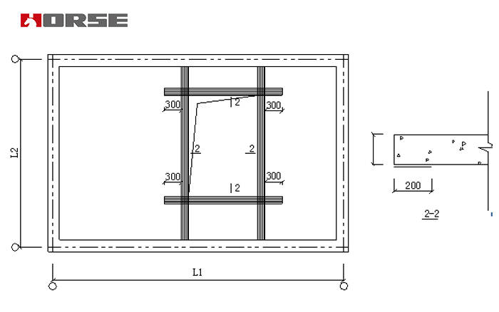 Floor opening-carbon fiber reinforced polymer(CFRP) retrofitting Floor opening-carbon fiber reinforced polymer(CFRP) retrofitting