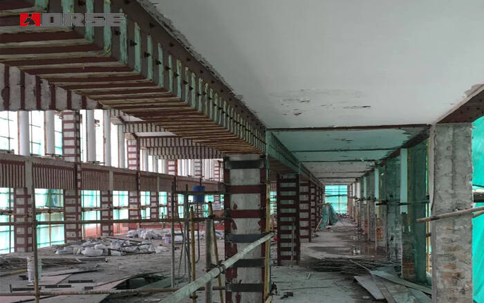 Seismic strengthening with steel plate Seismic strengthening with steel plate