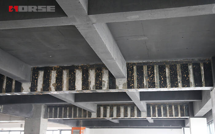 Seismic strengthening using carbon fiber fabric Seismic strengthening using carbon fiber fabric