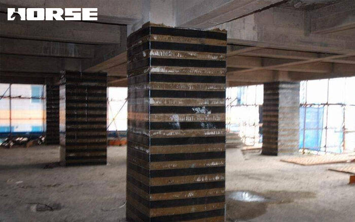 seismic reinforcement with carbon fiber seismic reinforcement with carbon fiber