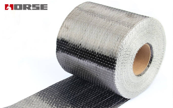 Horse 200gsm carbon fiber fabric Horse 200gsm carbon fiber fabric