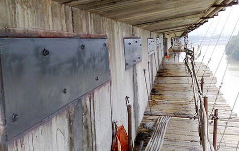 pasting steel plate to strengthen the concrete pasting steel plate to strengthen the concrete