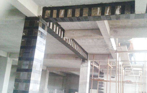 carbon fiber strengthening beam and column carbon fiber strengthening beam and column