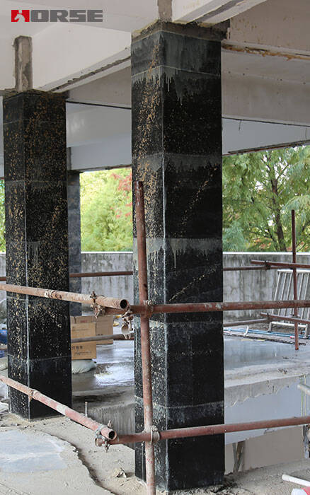 carbon wrap for column carbon wrap for column