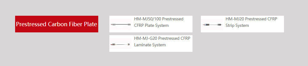 Prestressed CFRP laminate system Prestressed CFRP laminate system