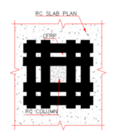Using CFRP to reinforce the RC slabs Using CFRP to reinforce the RC slabs