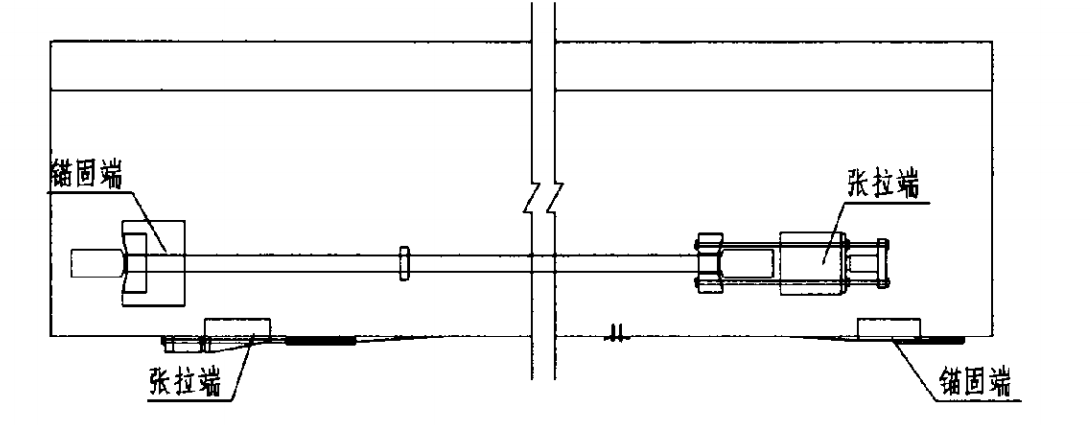 T beam longitudinal bridge design--prestressed carbon plate T beam longitudinal bridge design--prestressed carbon plate