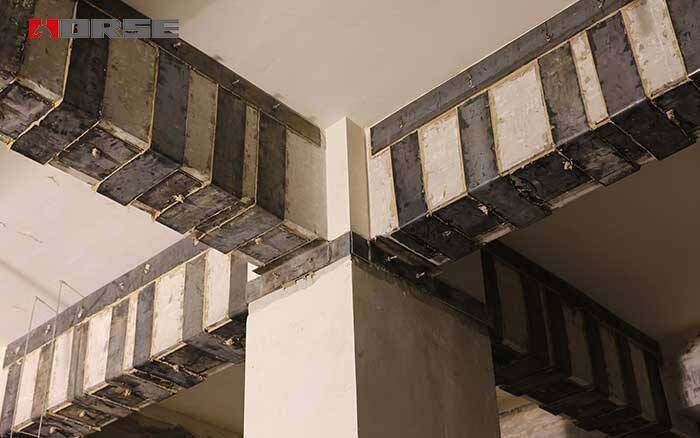 Bonding steel plate reinforcement method Bonding steel plate reinforcement method