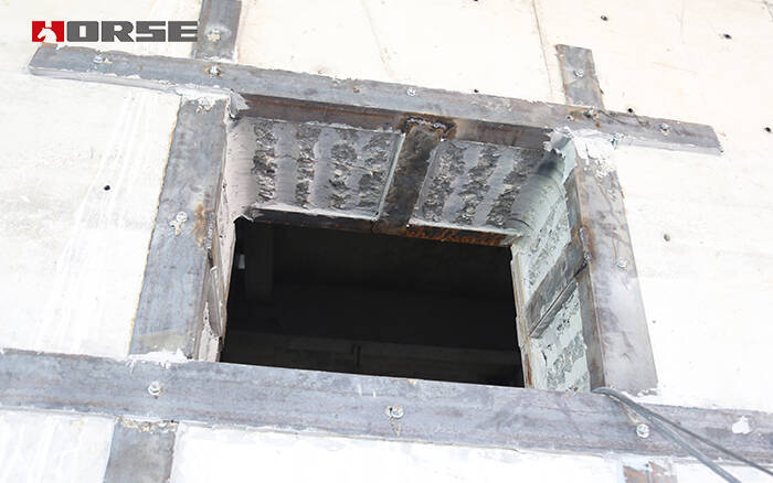 Bonding steel plate for openning Bonding steel plate for openning