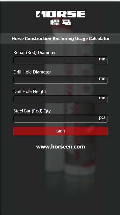 Chemical Anchor Calculator Chemical Anchor Calculator
