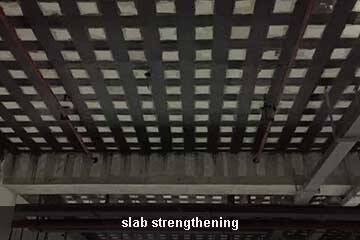 repair by cfrp fabric