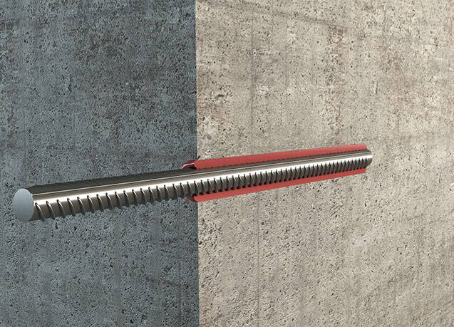 anchoring rebar