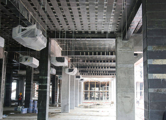 carbon fiber fabric structural strengthening
